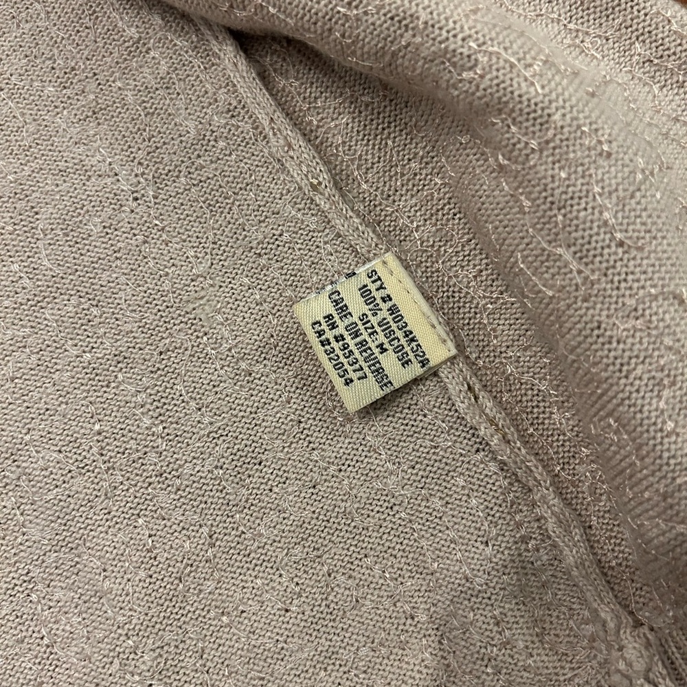 Anthropologie: Sanctuary Sequin Beige/Cream Cropped Cardigan - Picture 5 of 6